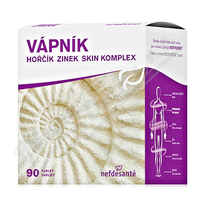 nefdesanté Vápník Hořčík Zinek Skin komplex—90 tobolek