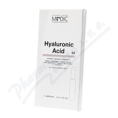 Pierre Rene Medic Kyselina hyaluronová 0,5%—ampule 7x2 ml