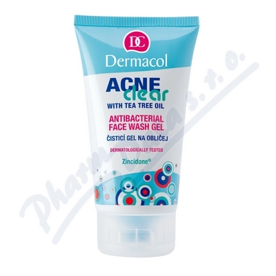 Dermacol Acneclear antibakteriální mycí gel—150 ml