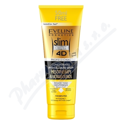 EVELINE SLIM 4D Ultrasound sérum celulitida—250 ml