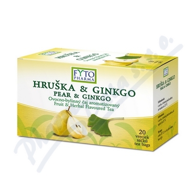 Fytopharma Ovocno-bylinný čaj Hruška+Ginkgo—20x2 g