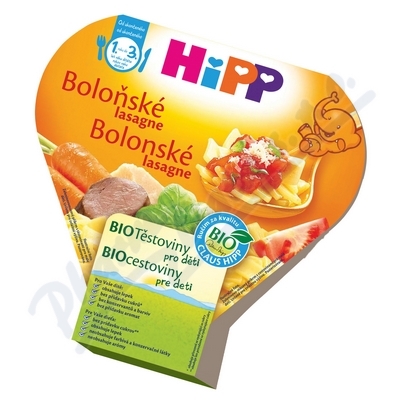 HiPP Dětské těstoviny BIO Boloňské lasagne —250 g