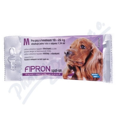 FIPRON k nakapání na kůži-spot-on pro psy M—134 mg