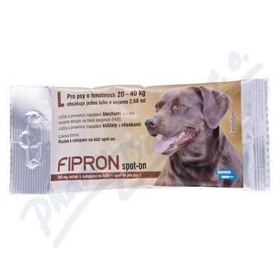 FIPRON k nakapání na kůži-spot-on pro psy L—268 mg