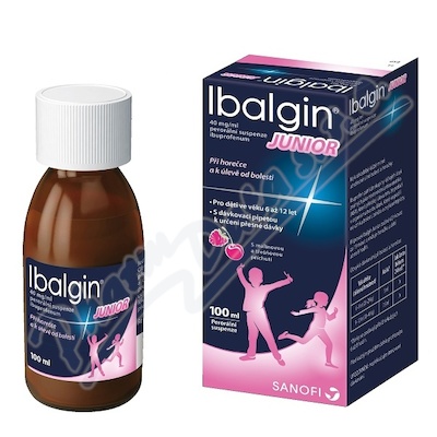 Ibalgin Junior 40 mg/ml perorální suspenze —100 ml