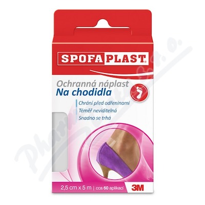 3M Spofaplast 932 Ochranná náplast chodidla—2,5cmx5m