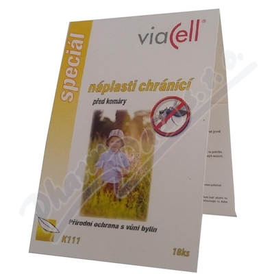 Viacell K111 Náplasti chránící před komáry —18 ks