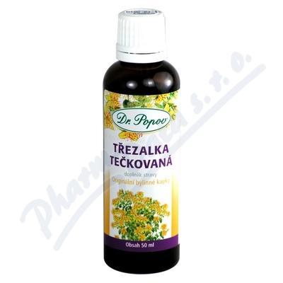 Dr.Popov Třezalka tečkovaná bylinné kapky —50 ml