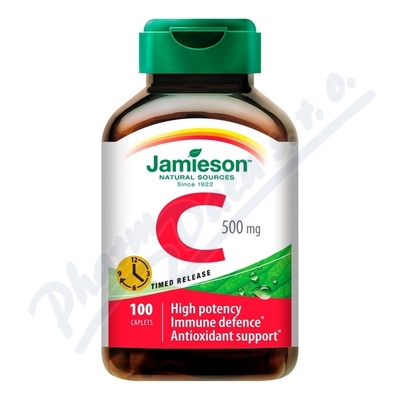 Jamieson Vitamín C 500mg s postup.uvolňov.—100 tablet