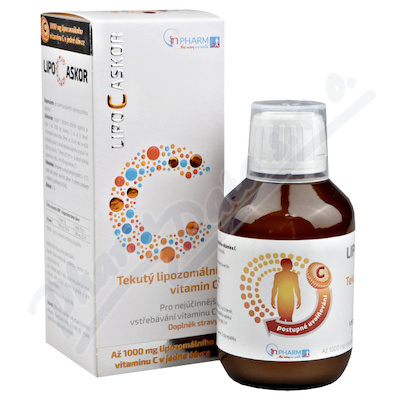Lipo C Askor tekutý lipozomální vitamin C —136 ml