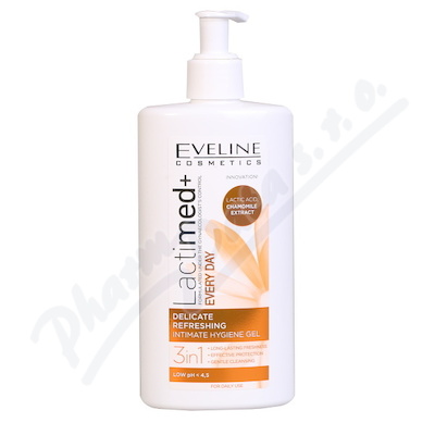 EVELINE LactiMED intimní gel denní použití—250 ml