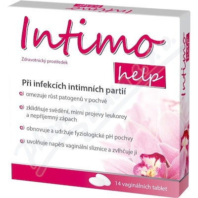Intimohelp při infekcích intimních partií —14 vaginálních tablet