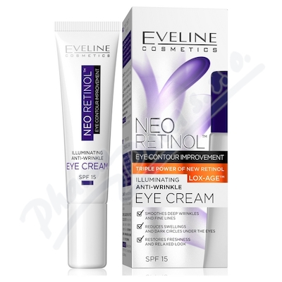 EVELINE Neo Retinol rozjasňující oční krém—15 ml