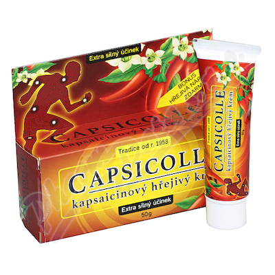 Capsicolle Kapsaicinový krém extra hřejivý—50 g