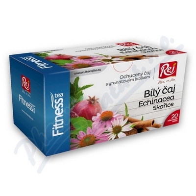 Fitness Bílý čaj —granátové jablko+echinacea+skořice, 20x1,5 g