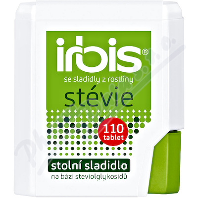 Irbis se sladidly ze Stévie dávkovač volně—110 tablet