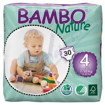 Plenkové kalhotky Bambo Nature Maxi—7-18kg, 30ks