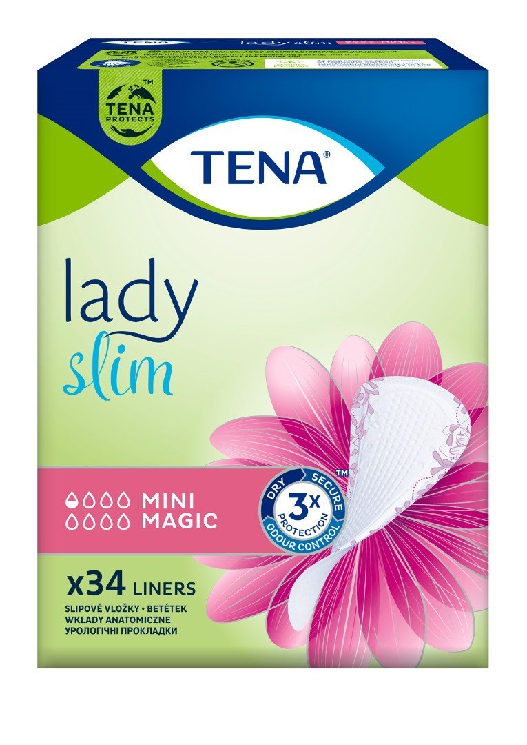 Inkontinenční vložky Tena Lady Mini Magic —761001, 34 ks