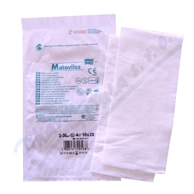 Matovlies 10x20cm kompresy net.text.30g 4V—2 ks