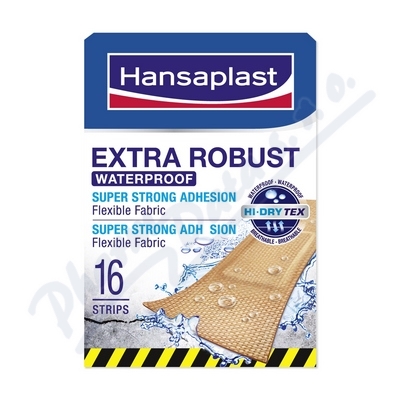 Hansaplast  Extra Robust voděodolná náplas—16 ks