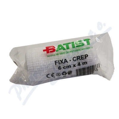 Obinadlo elastické Fixa-Crep, tažnost 160%—6 cm x 4 m / 1 ks