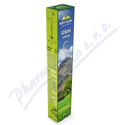 Mont Blanc Luxury Auris Ušní svíce Konopí —2 ks