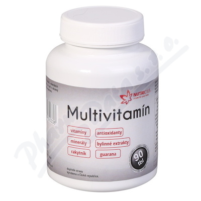 Nutricius Multivitamín Rakytník a Guarana—90 tablrt