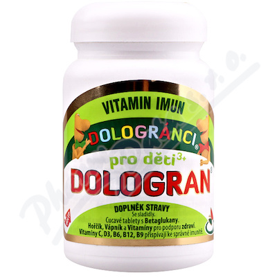 Dologran pro děti Dologránci Vitamin Imun—60 tablet