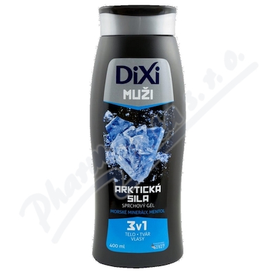 DIXI sprchový gel muži 3v1 Arktická síla —400 ml
