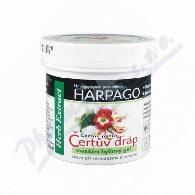 Harpago Čertův dráp - masážní bylinný gel—250 ml