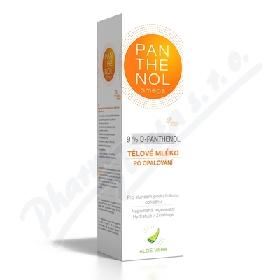 Panthenol Omega Tělové mléko Aloe Vera 9%—250 ml