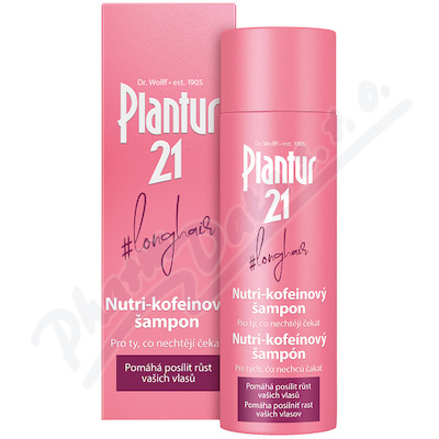 Plantur21 longhair Nutri-kofeinový šampon—200 ml