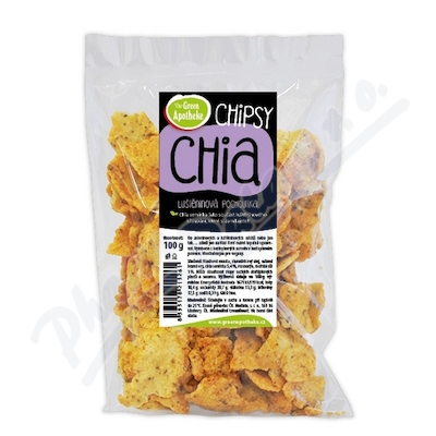 Green Apotheke Chipsy s chia a rozmarýnem—100 g