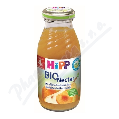 HiPP šťáva BIO Meruňkovo-hruškový nektar —200 ml