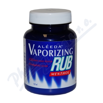 Vaporizing Rub Menthol Gel - prsní balzám—150 ml