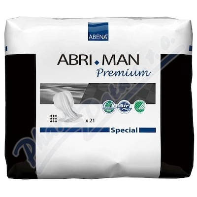 Pleny absorpční ABRI Man Special pro Muže—2900 ml, 21 ks