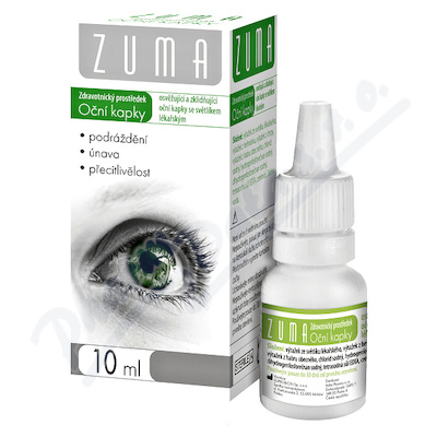 Zuma - Oční kapky se světlíkem lékařským —10 ml