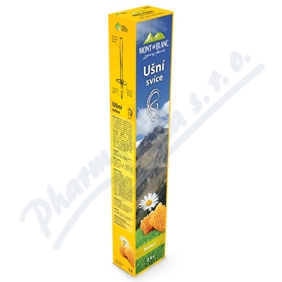 Mont Blanc Luxury Auris Ušní svíce Natur —2 ks