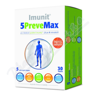 5PreveMax Imunit nukleotidy + betaglukan—30 tablet