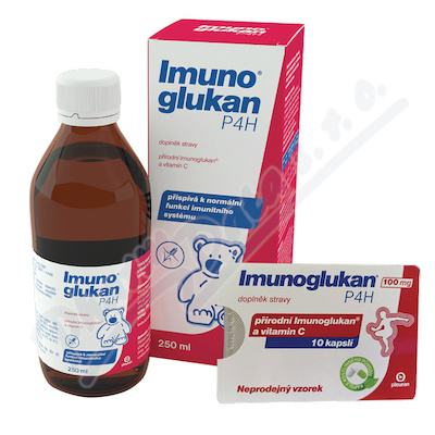 Imunoglukan P4H 250ml + Imunoglukan P4H —250 ml + 10 kapslí navíc