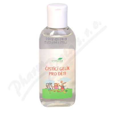 Aromatica Čistící gelík na ruce Pro děti—75 ml