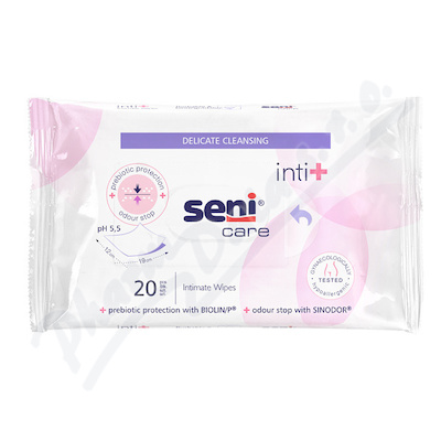 Seni Care Intimní vlhčené ubrousky Inti+—20 ks