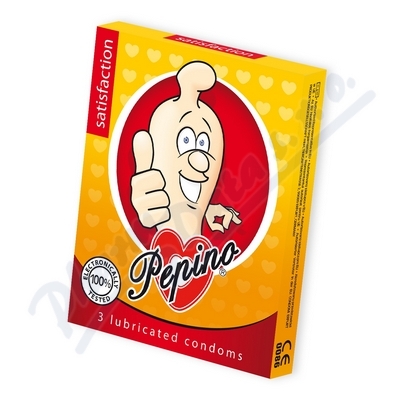 Prezervativ - kondom Pepino Satisfaction—3 ks