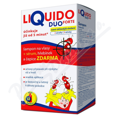 Liquido Duo Forte šampon na vši + sérum —200 ml