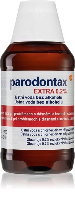 Ústní vody na paradentózu