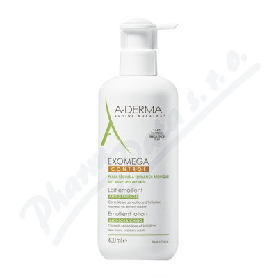 A-derma Exomega Control Emolienční mléko—400 ml