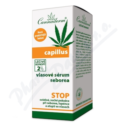 Cannaderm Capillus Vlasové sérum seborea—40 ml