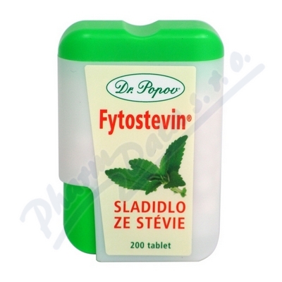 Dr.Popov Fytostevin - sladidlo ze stévie—200 tablet