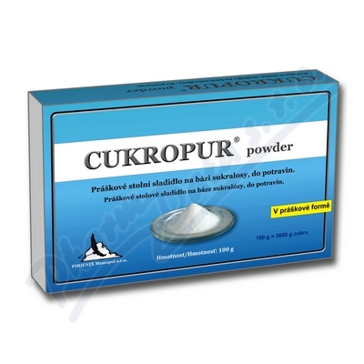 Cukropur Powder práškové stolní sladidlo—100 g