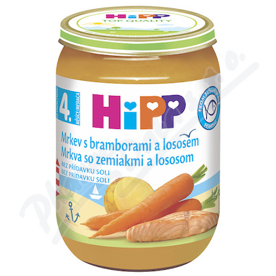 HIPP Baby Karotka s bramborami a lososem—190 g